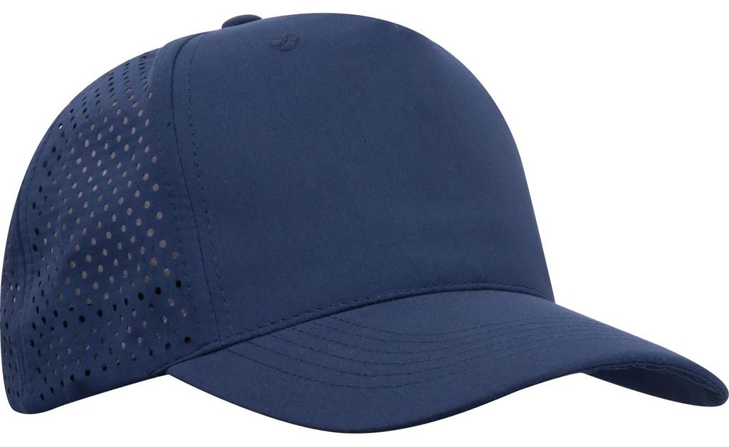 Basecap / mit Klettverschluss und Schweißband innen / Farbe: dunkelblau