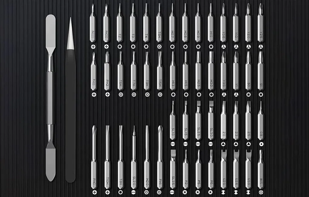 Fanttik E1 Max Tournevis Électrique de Précision 3,7V Argenté avec Kit