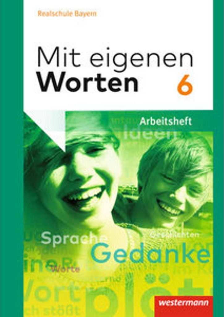 Mit eigenen Worten 6. Arbeitsheft. Sprachbuch für Image du produit 