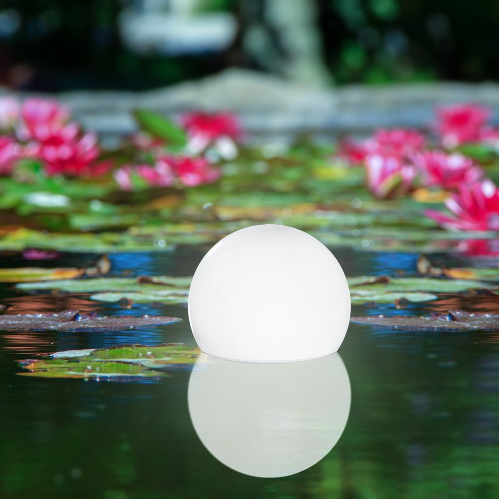 esotec Solar Schwimmleuchte FLOAT 25 Leuchtkugel schwimmend Produktbild 