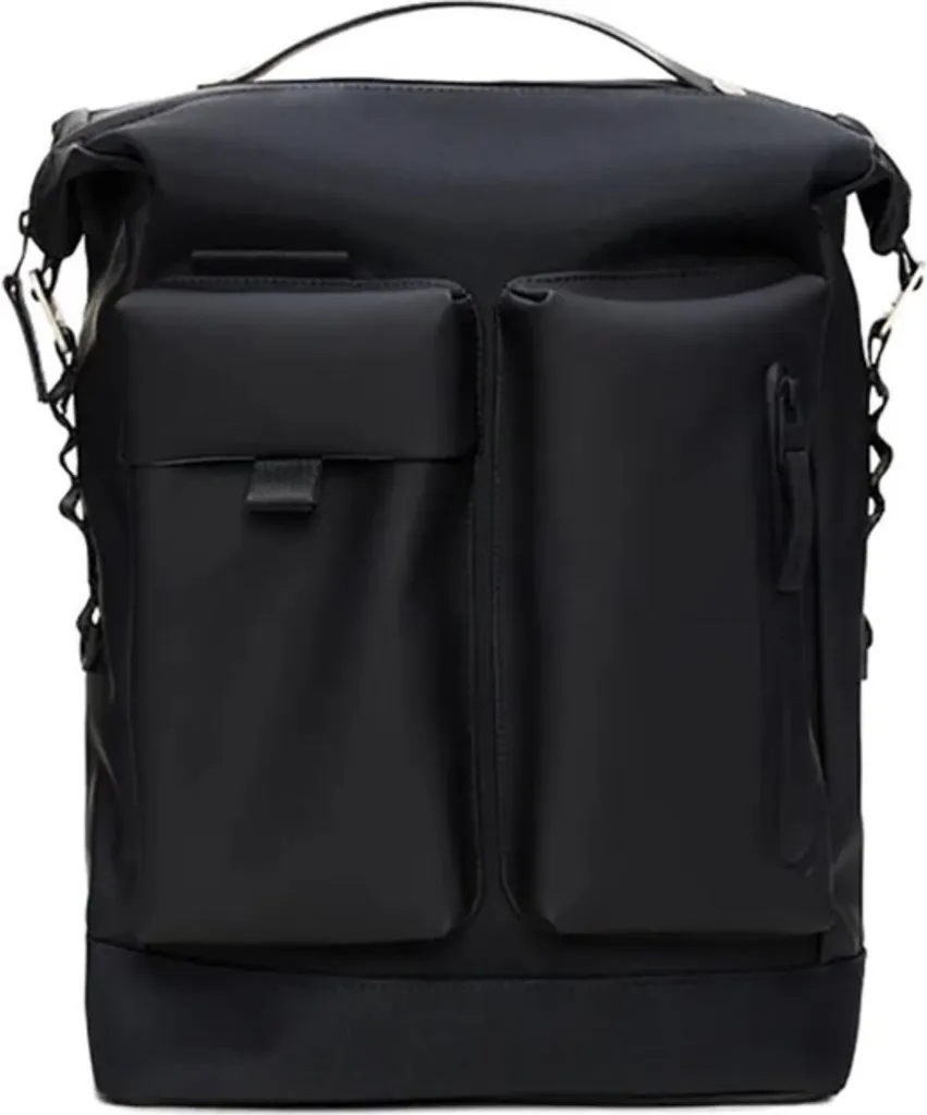Sac à dos Rains 1296BLA Noir Mat - Volume 13L avec Poche Ordinateur