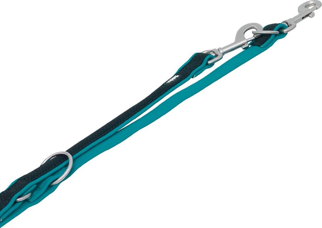 Nobby Führleine "Mesh Preno" L: 200 cm, B: 25/35 mm türkis