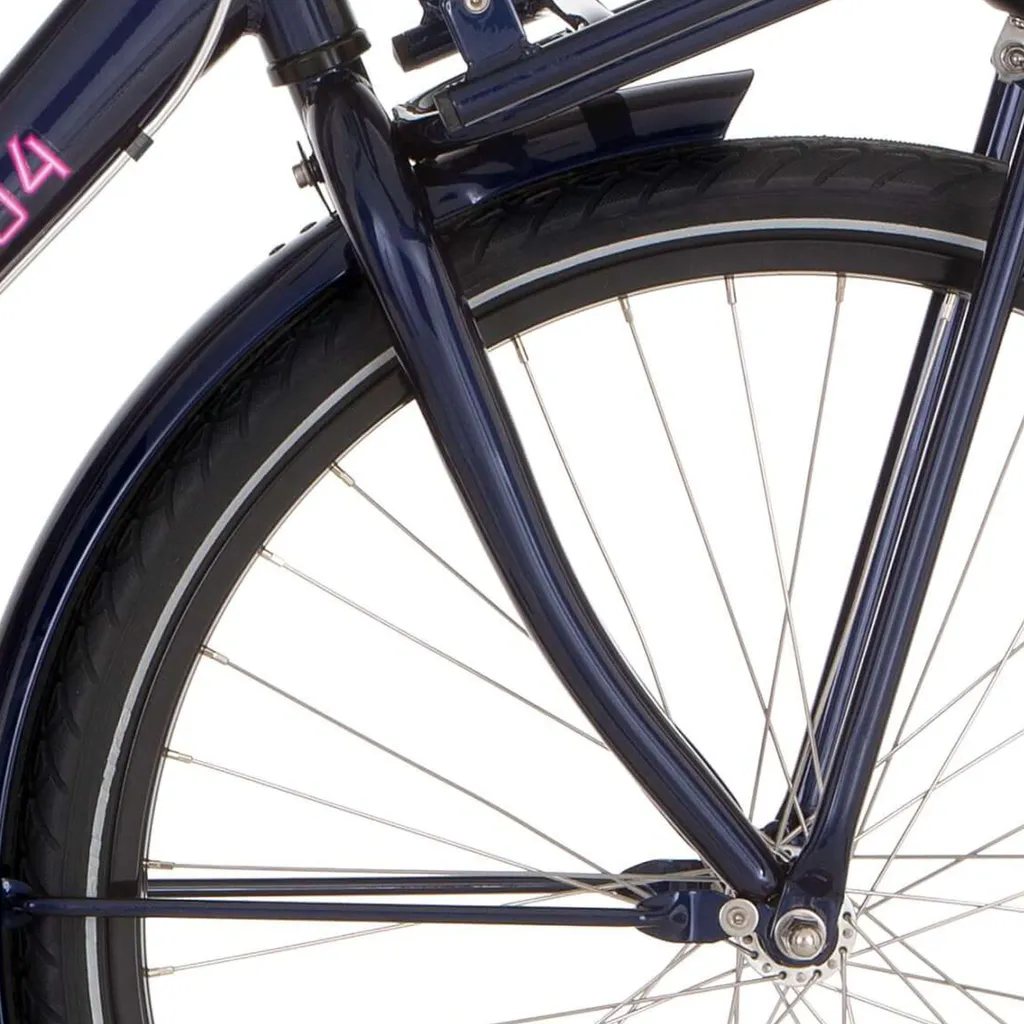 Réparer fourche tordue vélo Cortina U4 24 pouces Legion Bleu d'origine