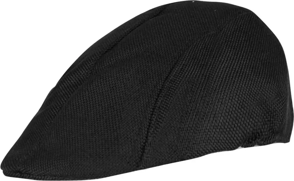 Cappello in Cotone 100% Resistente Nero 02 - Unisex Taglia Unica-C