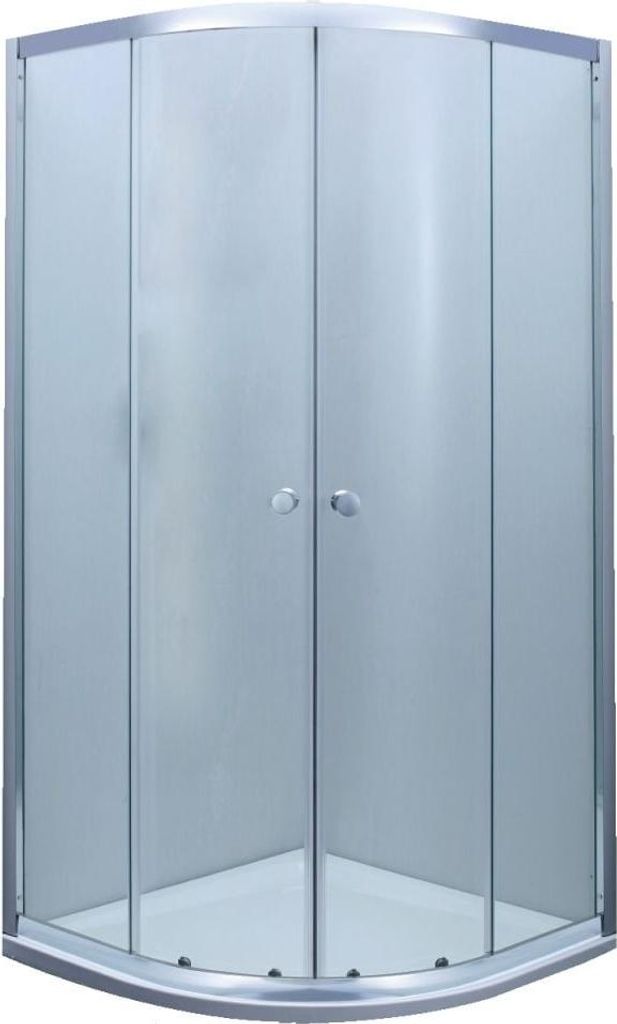 Primaster Runddusche Easy-5 Schiebetür 90 x 90 cm Klarglas Produktbild 