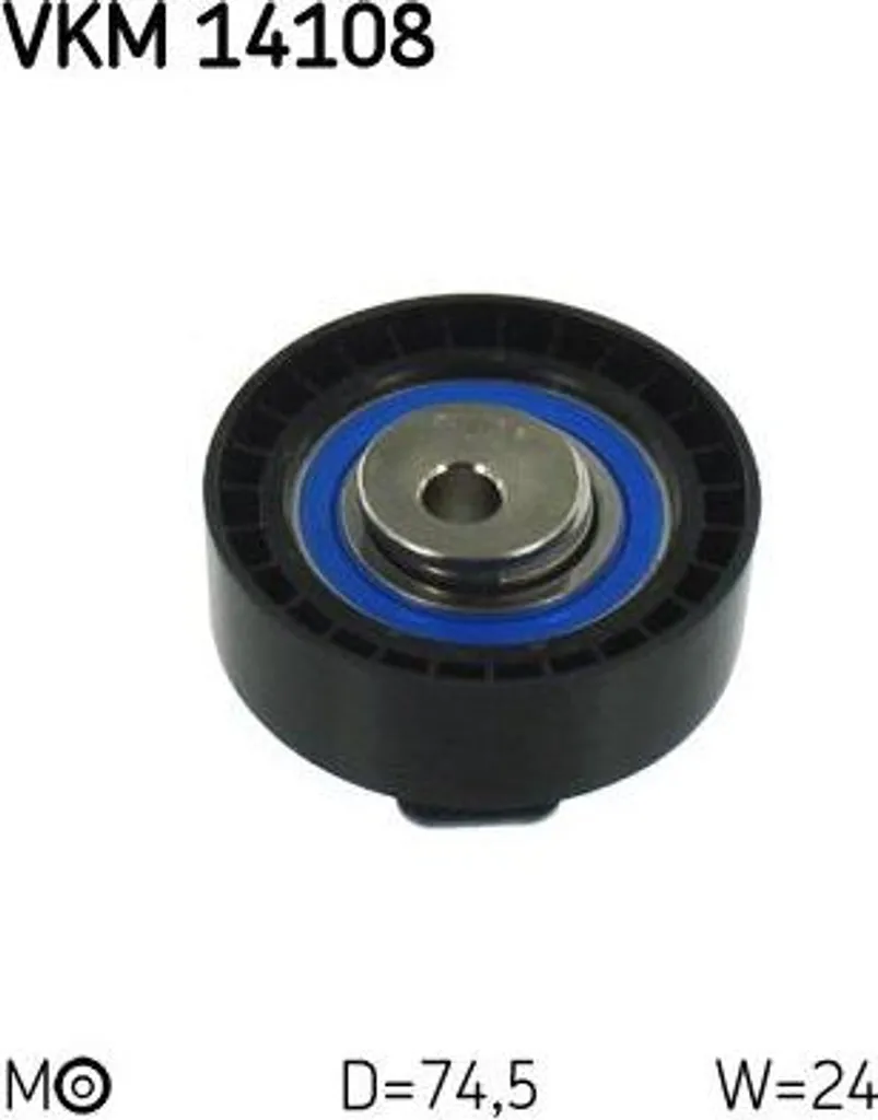 Galet tendeur SKF pour courroie crantée de distribution Ford Focus S-Max