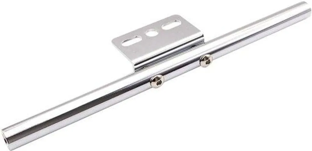 Support de clignotant moto chromé robuste et fixation facile cadre