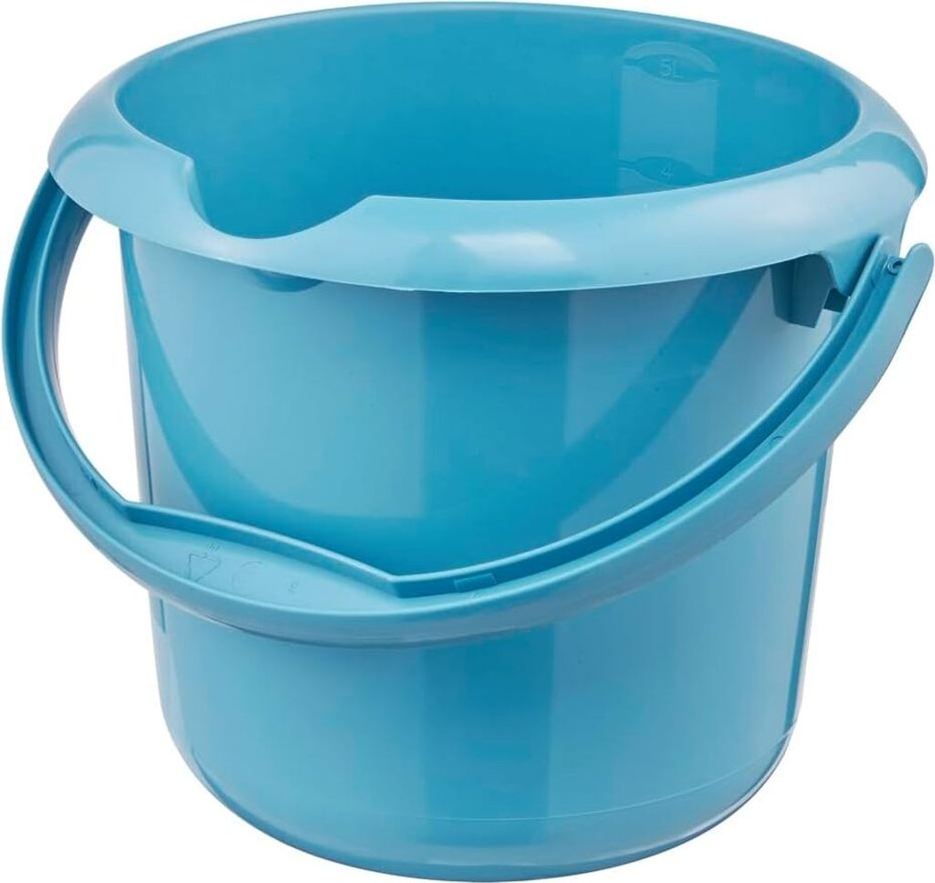 keeeper Putzeimer "mika eco" rund 5 Liter sky blue Produktbild 