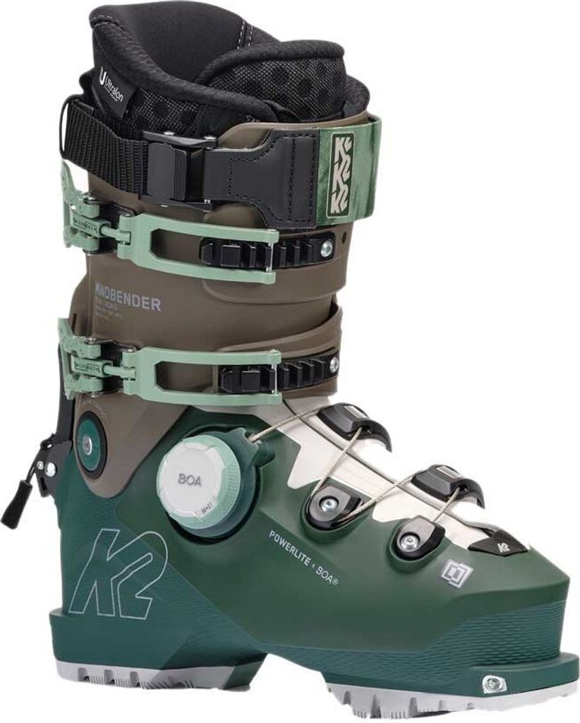 K2 Mindbender 115 Boa Skischuhe Für Frauen Grün 24.5 Grün Produktbild 