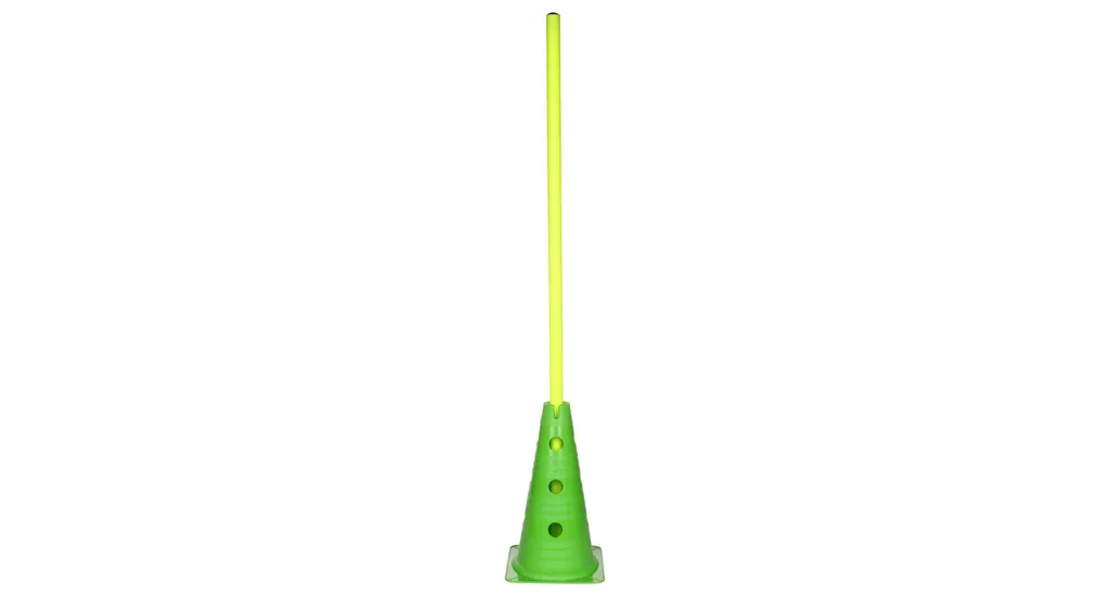 Plot d'agilité perforé 30 cm vert Vario robuste et modulable x4 pièces - 3