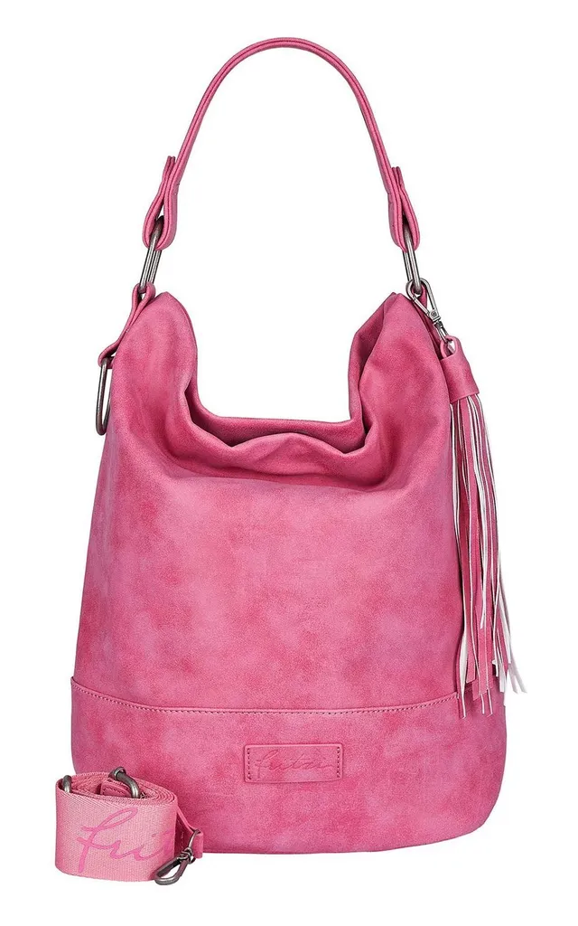Fritzi aus Preußen borsa a tracolla Vintage Fritzi51 Olga Hobo Bag Squeezy Pink rosa