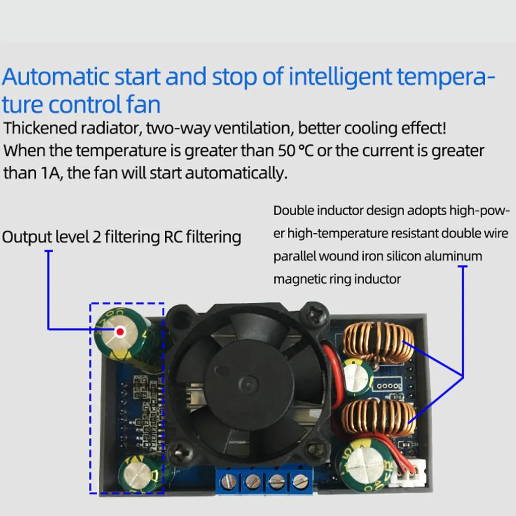 Module d'alimentation à découpage CC programmable pour charge solaire - 2