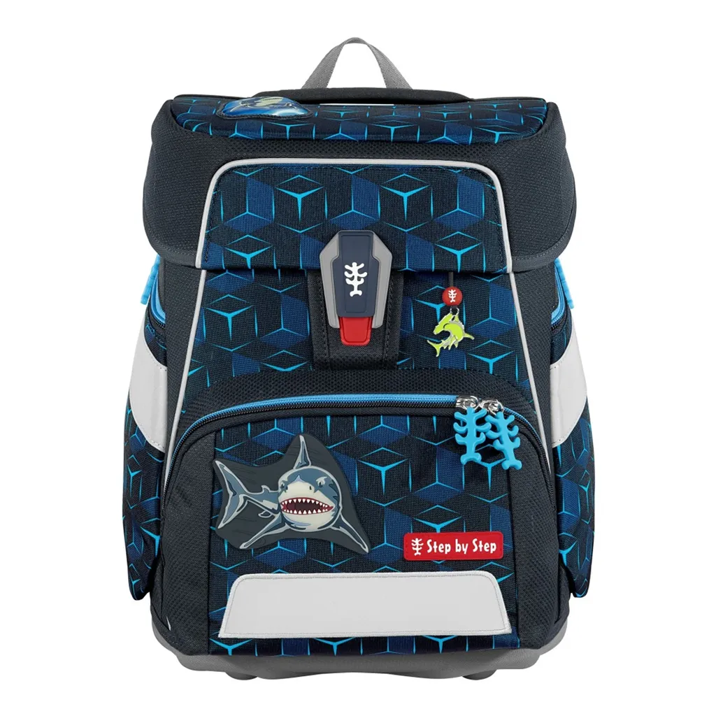 Cartable Scolaire CP CE1 Shark Dexter Step by Step SPACE SHINE 5 Pièces - 2