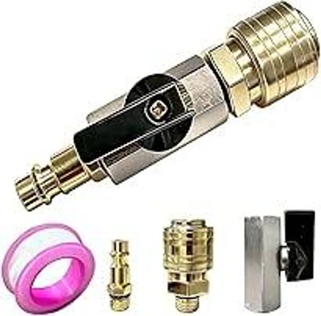 Rubinetto Rapido Aria Compressa 1/4" | Ottone e Tenuta NW 7,2 Garantita