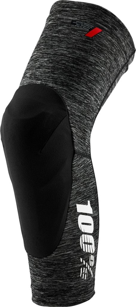 100% Teratec Knieschoner S Heather Grey/Black