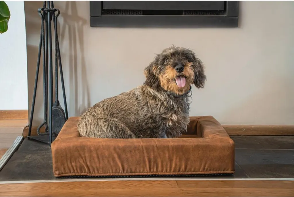 Comfy Cushion Panier Chien M Cognac : Confort Moelleux et Durable - 2
