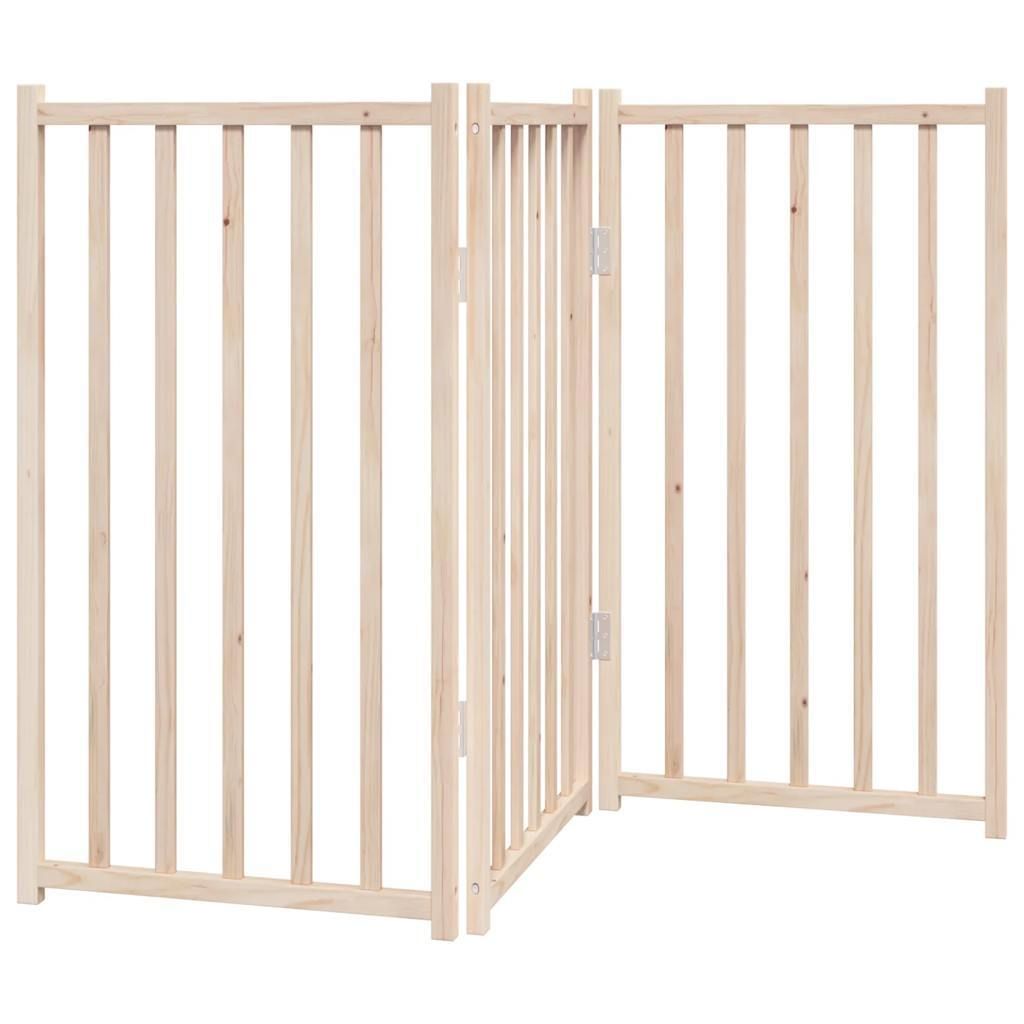 vidaXL Skládací ohradník pro psy 3 panely 150 cm z Obrázek produktu 