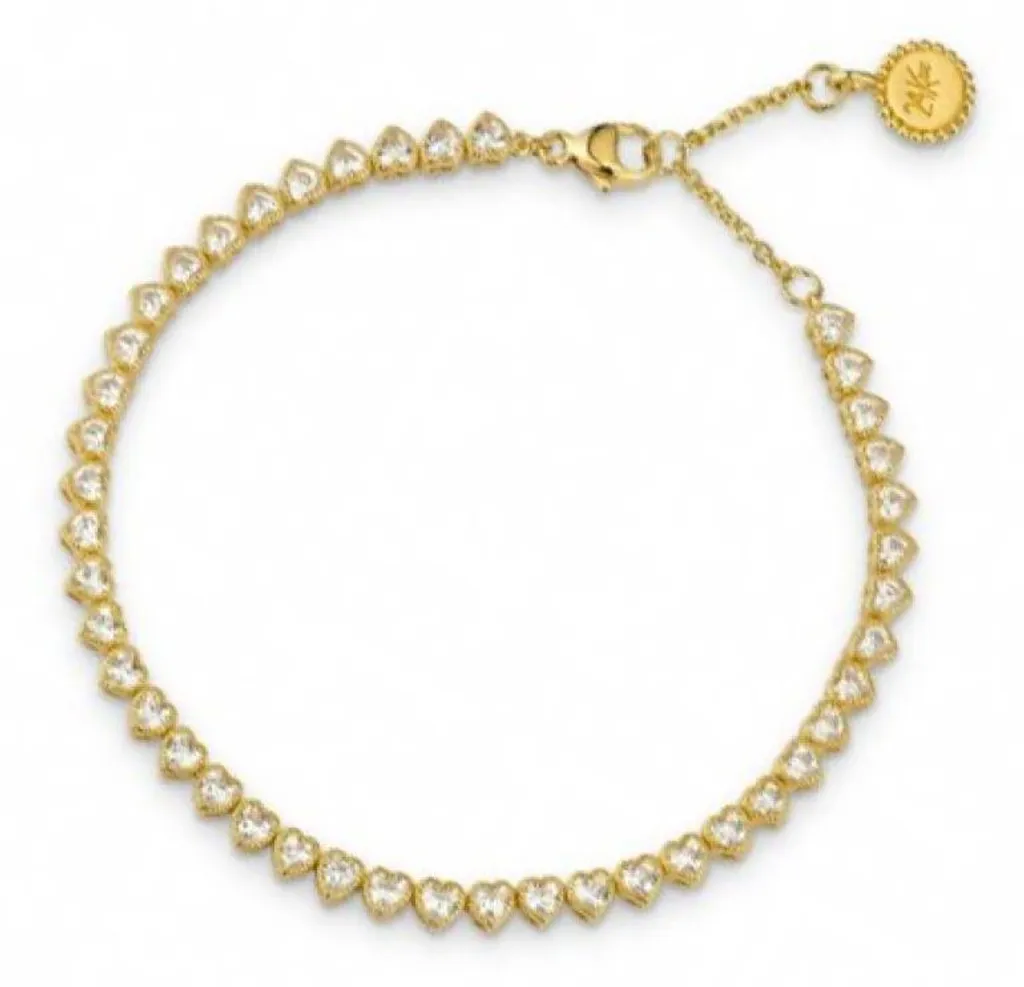 Bracelet chic en argent doré pour soirée et quotidien 22445Y