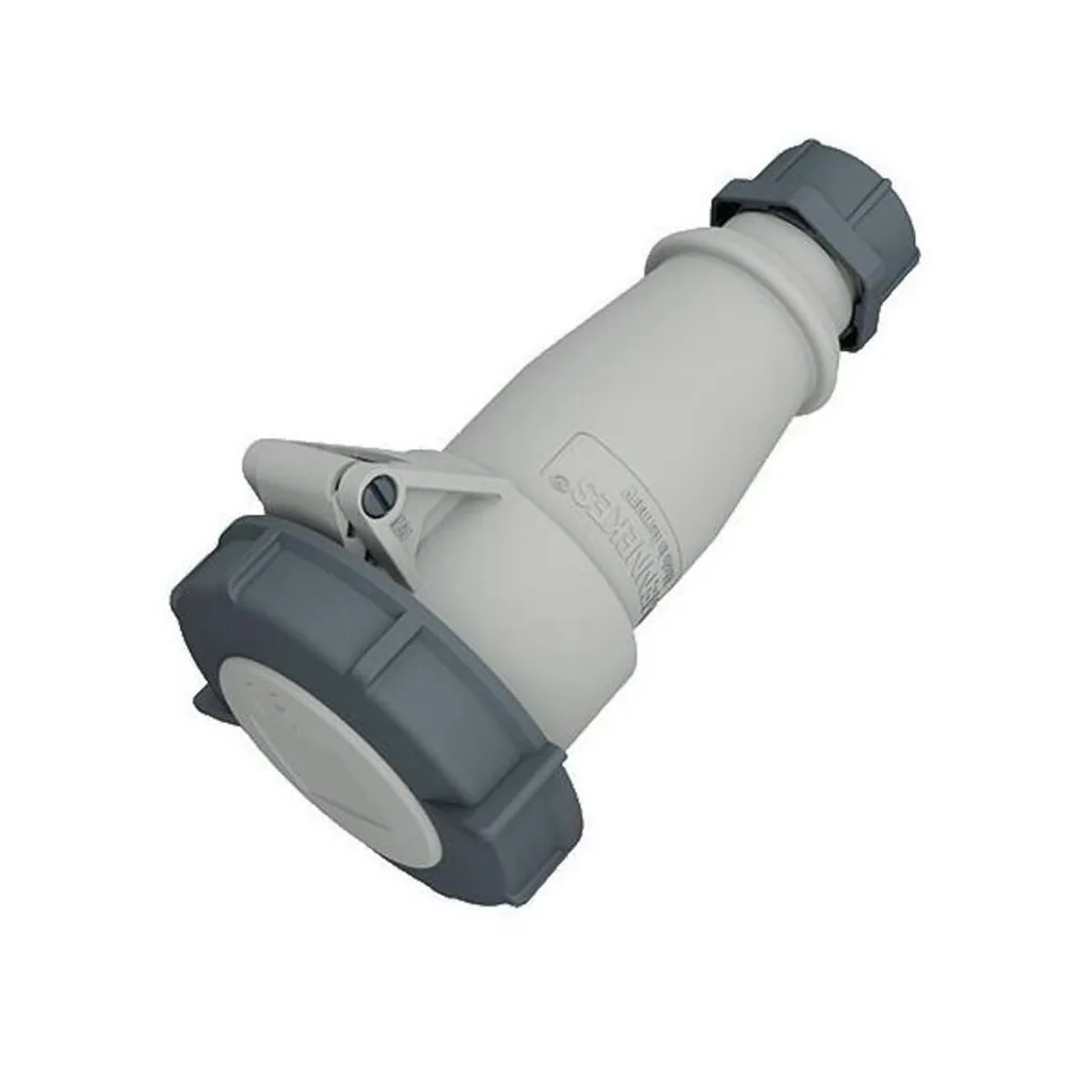 Prise de prolongateur 16A 5P IP67 MENNEKES 566 pour milieux humides
