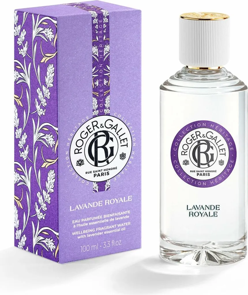 Roger & Gallet Lavande Royale 100ml Eau Parfumée Fraîcheur Provencale