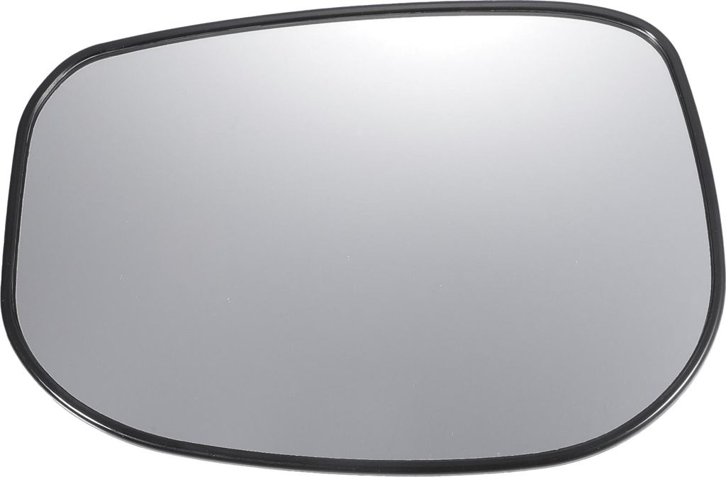 Autospiegelglas für die linke Seite des Rückspiegels mit Rückplatte, nicht beheizt, weißes Glas, passend für Honda Jazz Fit 2009-2013