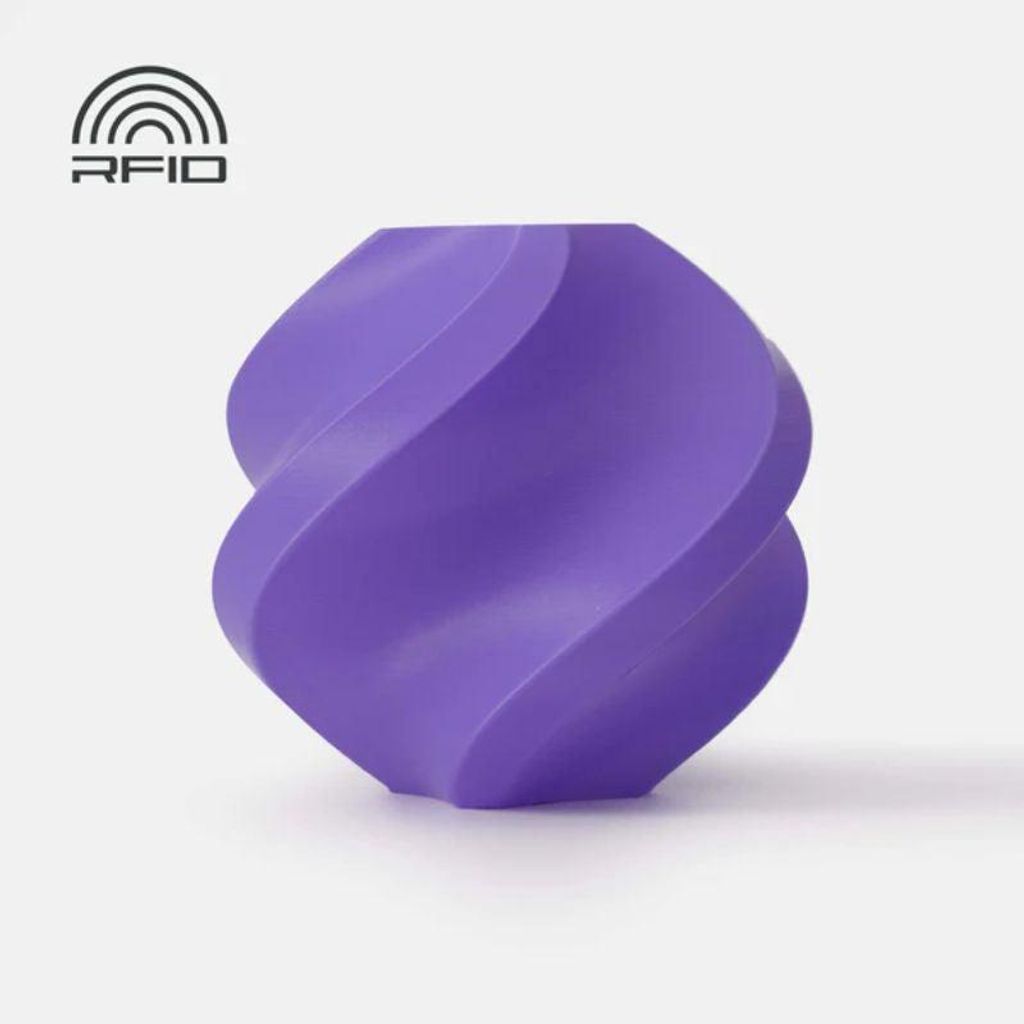 Bambu Lab PLA Basic Filament mit Spule 1kg Refill Lila