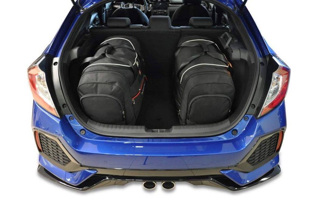 Honda Civic Hatchback 2017-2021 Kofferraumtaschen Set 4 Stk Produktbild 