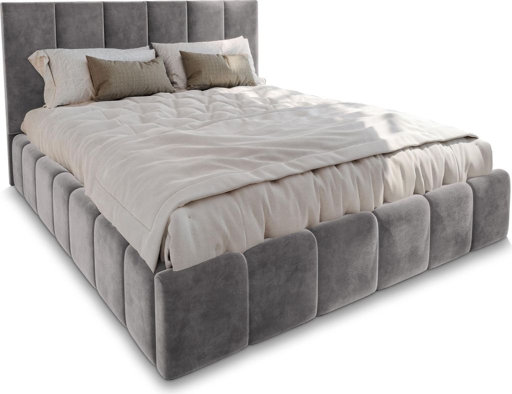Masseno Polsterbett TARANTO 180x200 cm, Polsterbett mit Produktbild 