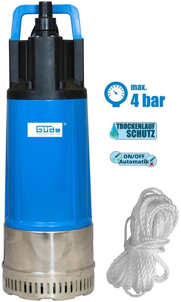 GÜDE Drucktauchpumpe GDT 1200 I Bewässerungspumpe Produktbild 
