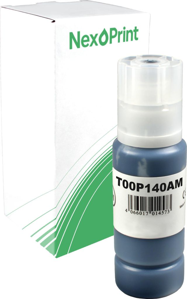 Druckerpatrone kompatibel zu Epson C13T00P140 104 black EcoTank ET-2720 Epson ET-2715 Epson ET-2714 Unlimited Epson ET-2714 Epson ET-2712