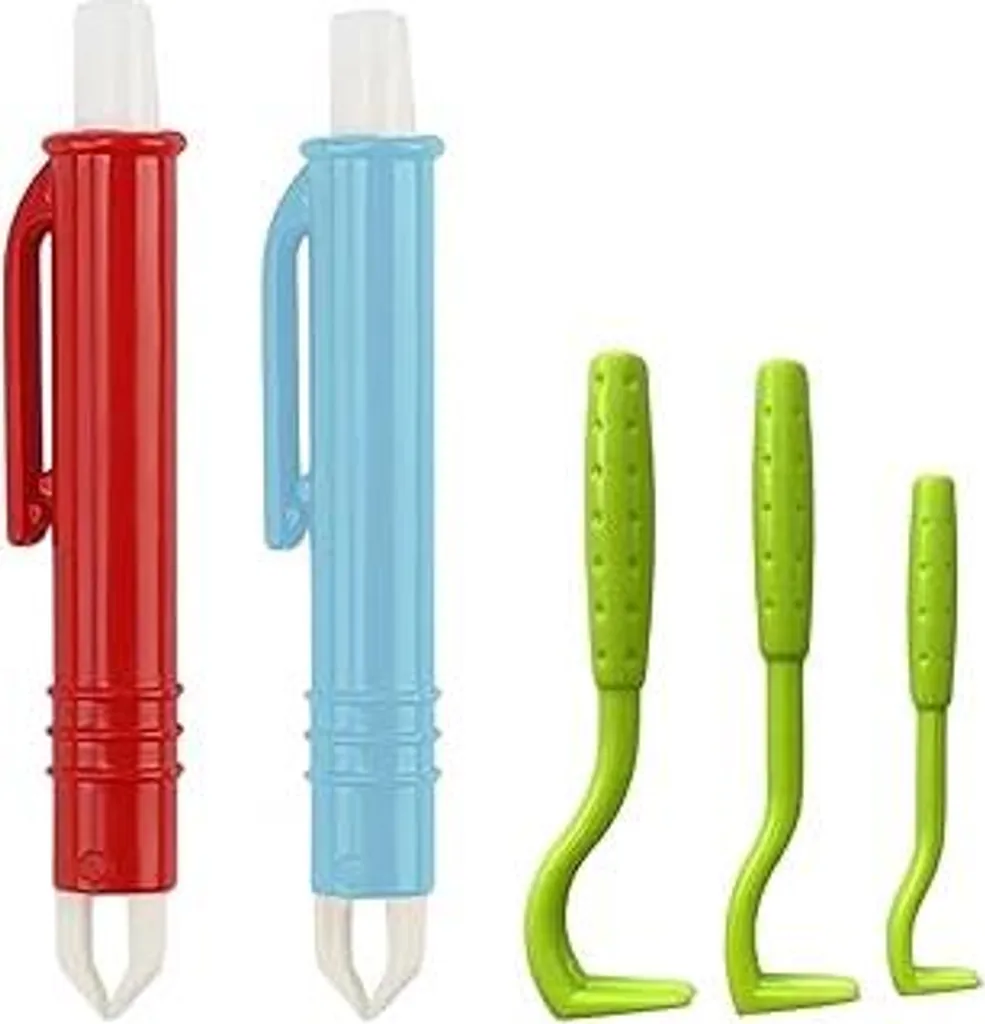 Set Estrattore Zecche Heavy-Duty | 5 Pezzi per Cavalli e Animali Grandi