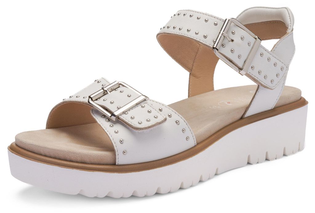 Ara Sandalen Damen 32313938373038 Weiß 43 EU