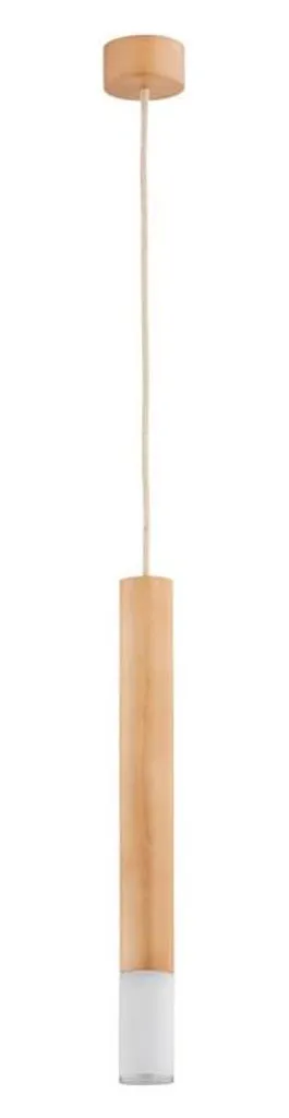 Suspension ADORI bois-blanc 1xE14 Alfa - Luminaire design 110 x 8,5 cm