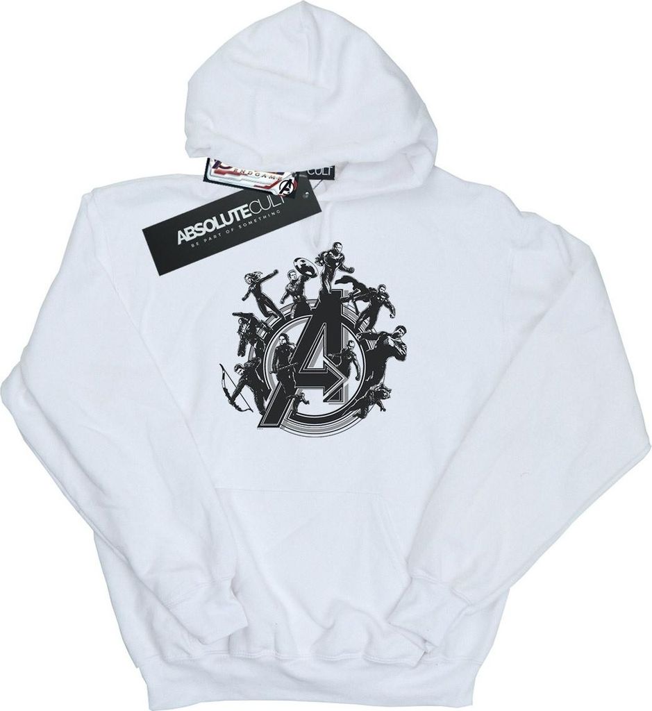 Marvel - "Avengers Endgame" Kapuzenpullover für Damen BI2474 (S) (Weiß)