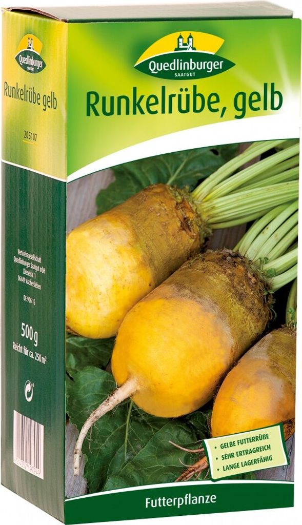 Runkelrübe gelb 500 g | Runkelrüben von Quedlinburger Produktbild 
