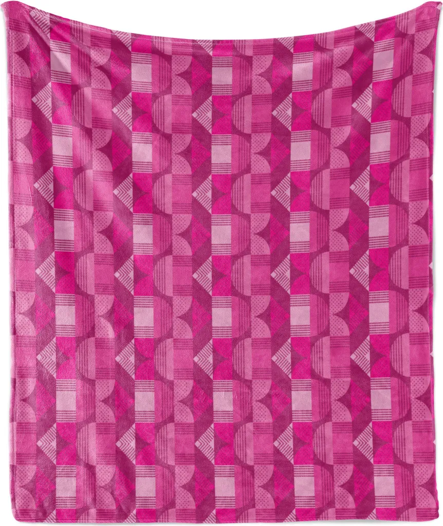 Offerta Coperta Pile 175x230 Rosa Magenta ABAKUHAUS | Alta Densità