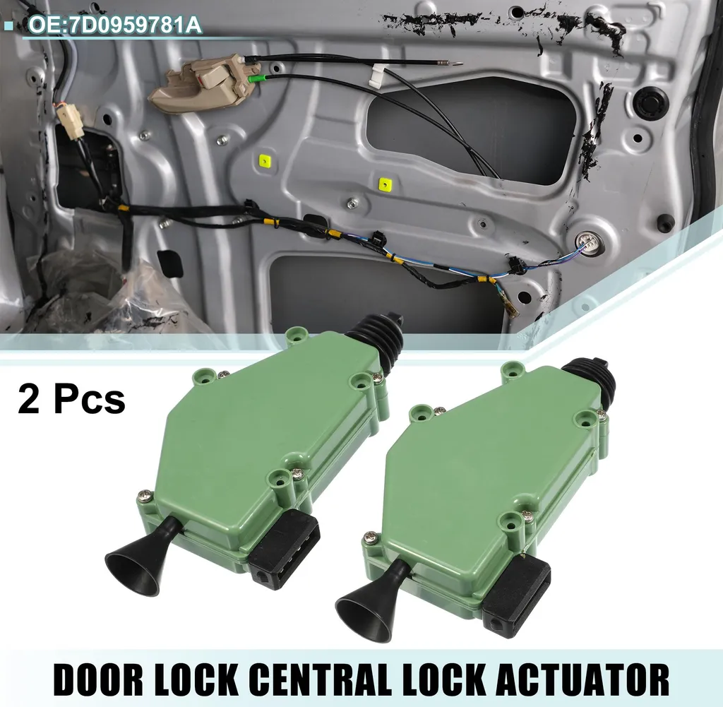Serrure de porte avant VW 7D0959781A contre blocage et panne - 2 pièces