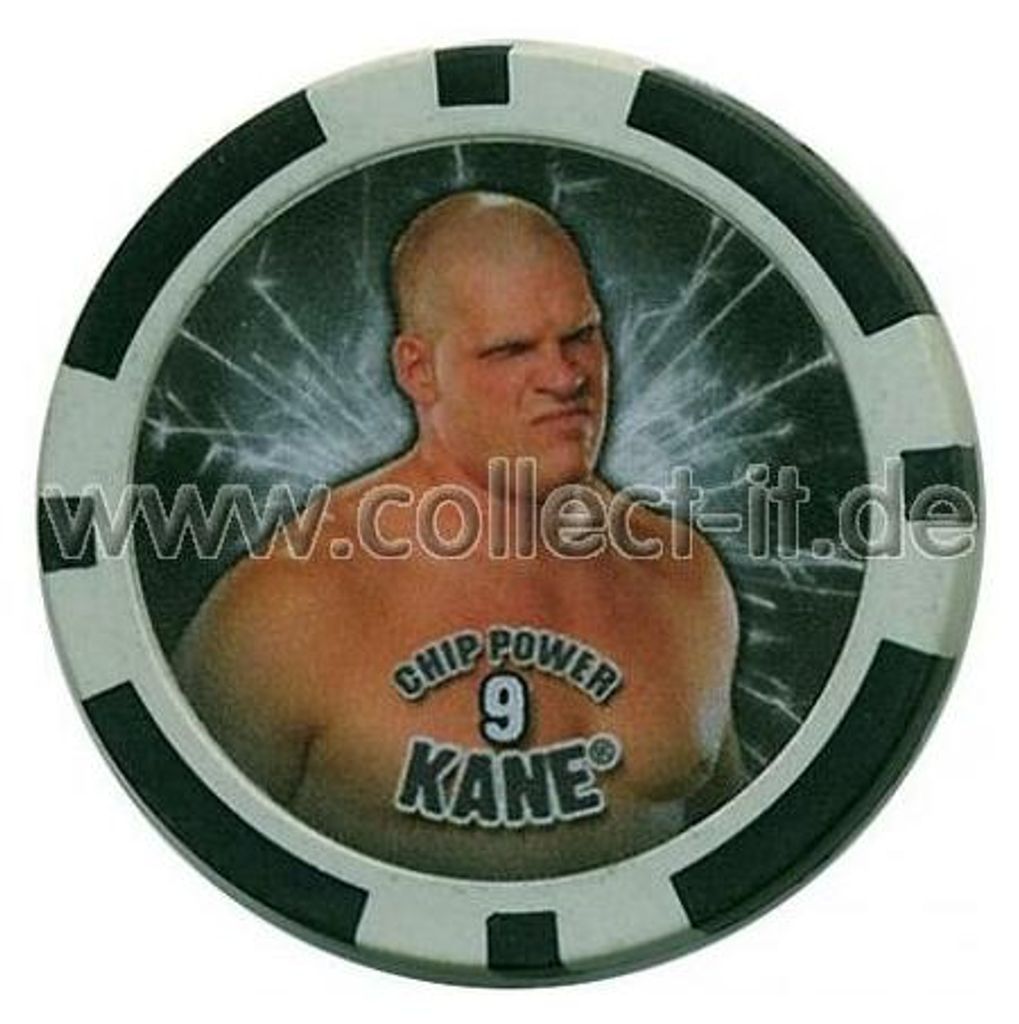 WWE Chip Regular - Kane - schwarz - Serie 3