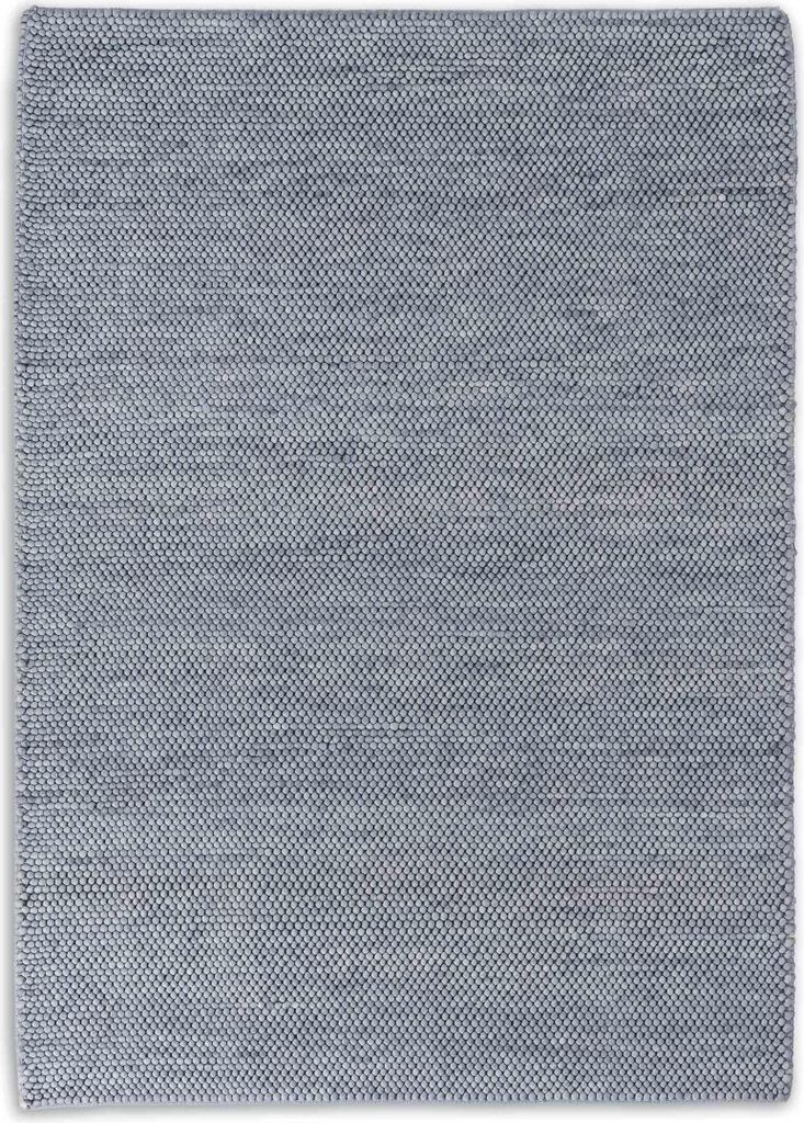 SCHÖNER WOHNEN-Kollektion Hochflorteppich Wohnzimmer POPPY Hellblau 170 x 240 cm
