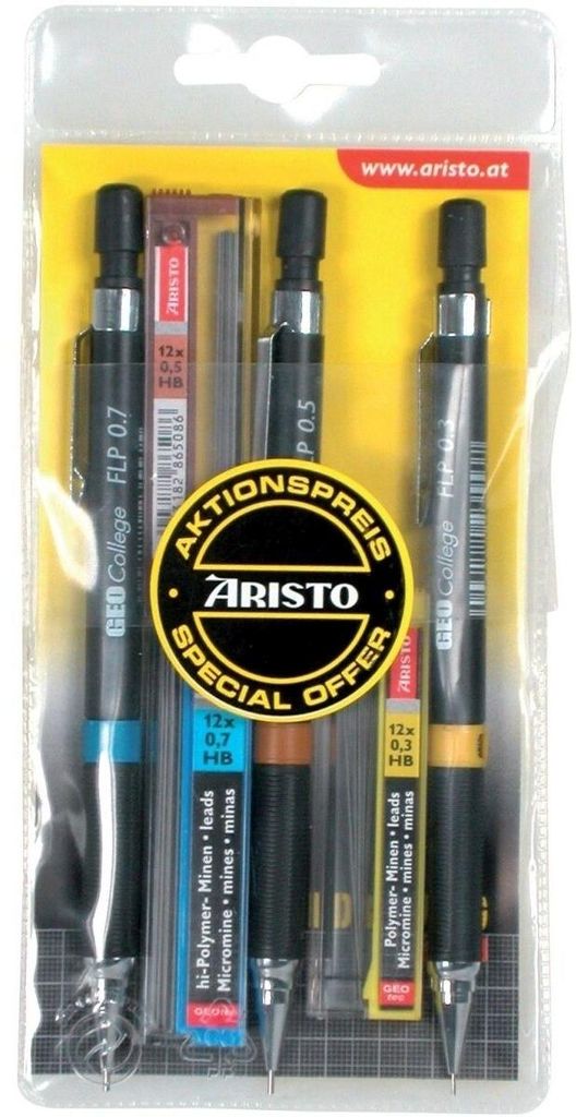 Aristo AR23559, Schwarz, Rund, 3 Stück(e) Produktbild 
