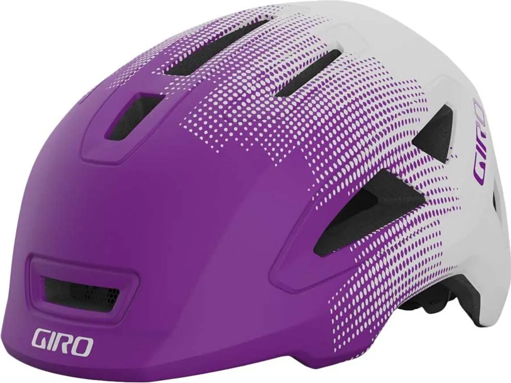 Giro Scamp II Junior Casque de Vélo Enfant Purple XS Sécurité Confort