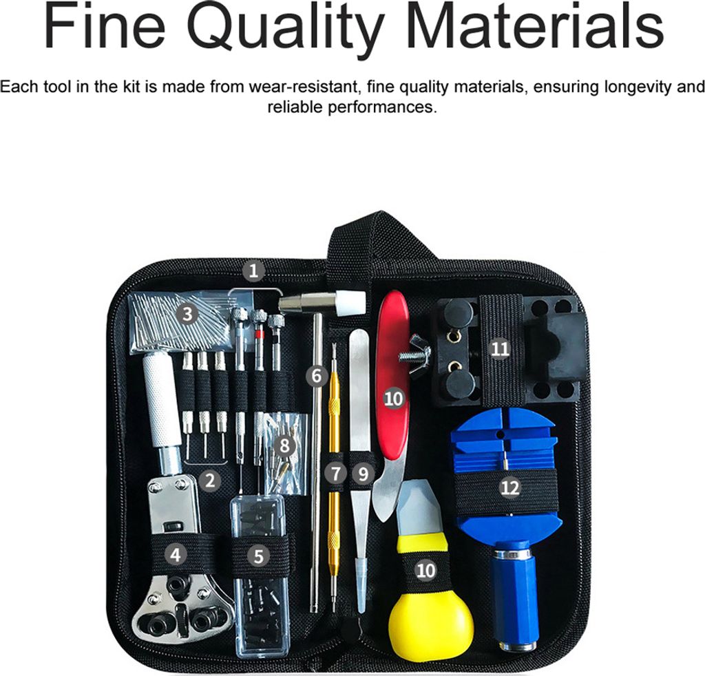 Uhrmacherwerkzeug Set Uhren Reparatur Werkzeug Set ISO TRADE