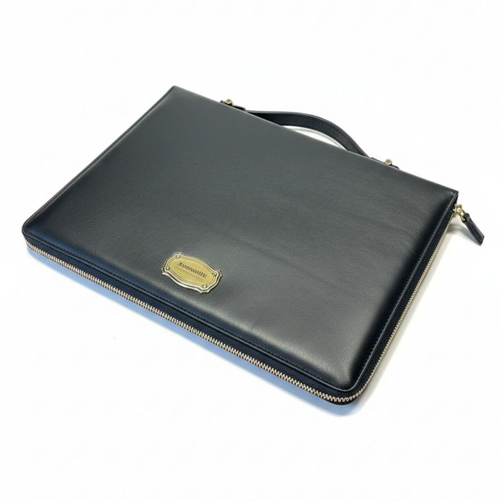 Samsonite Black Label SBL Resort Dokumentenmappe Leder Business Mappe A4, Leder Organizer, Ledertasche, Visitenkarten, weiches hochwertiges Leder