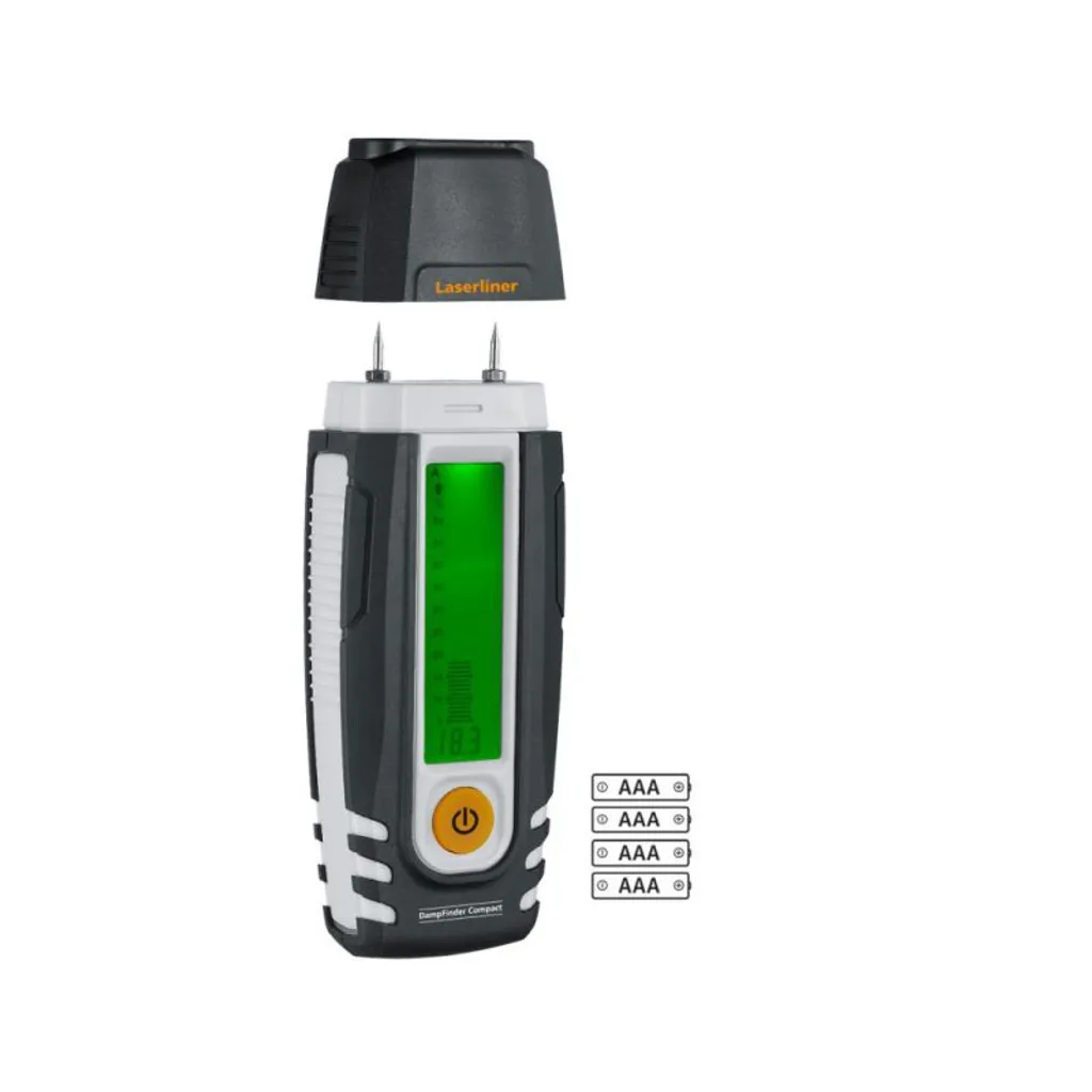 Testeur d'humidité Laserliner DampFinder Compact avec écran LCD clair - 7