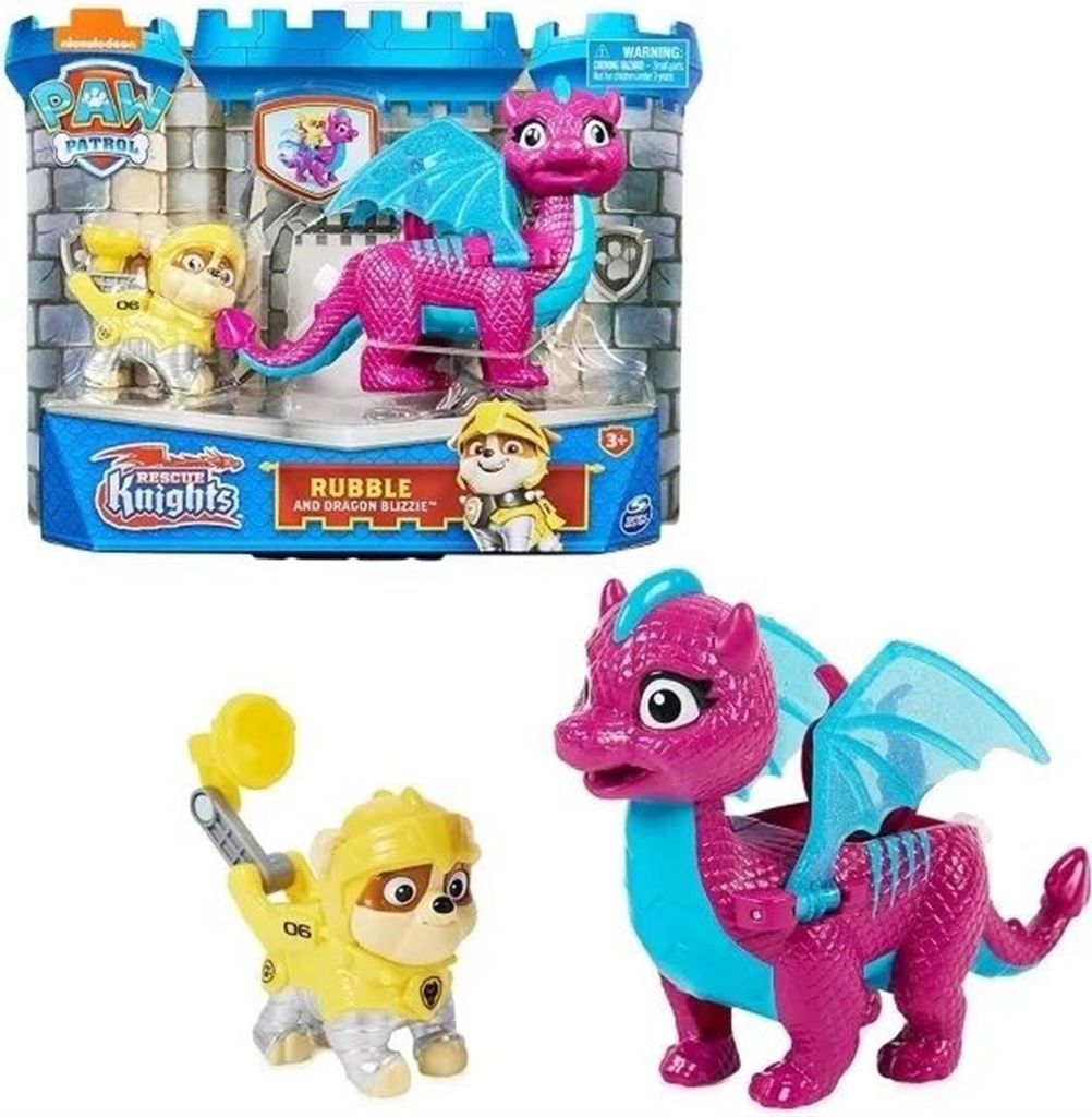 PAW Patrol PAW FGR HeroPupsKngtsRubble OC GML, 3 rok/roky, Obrázek produktu 