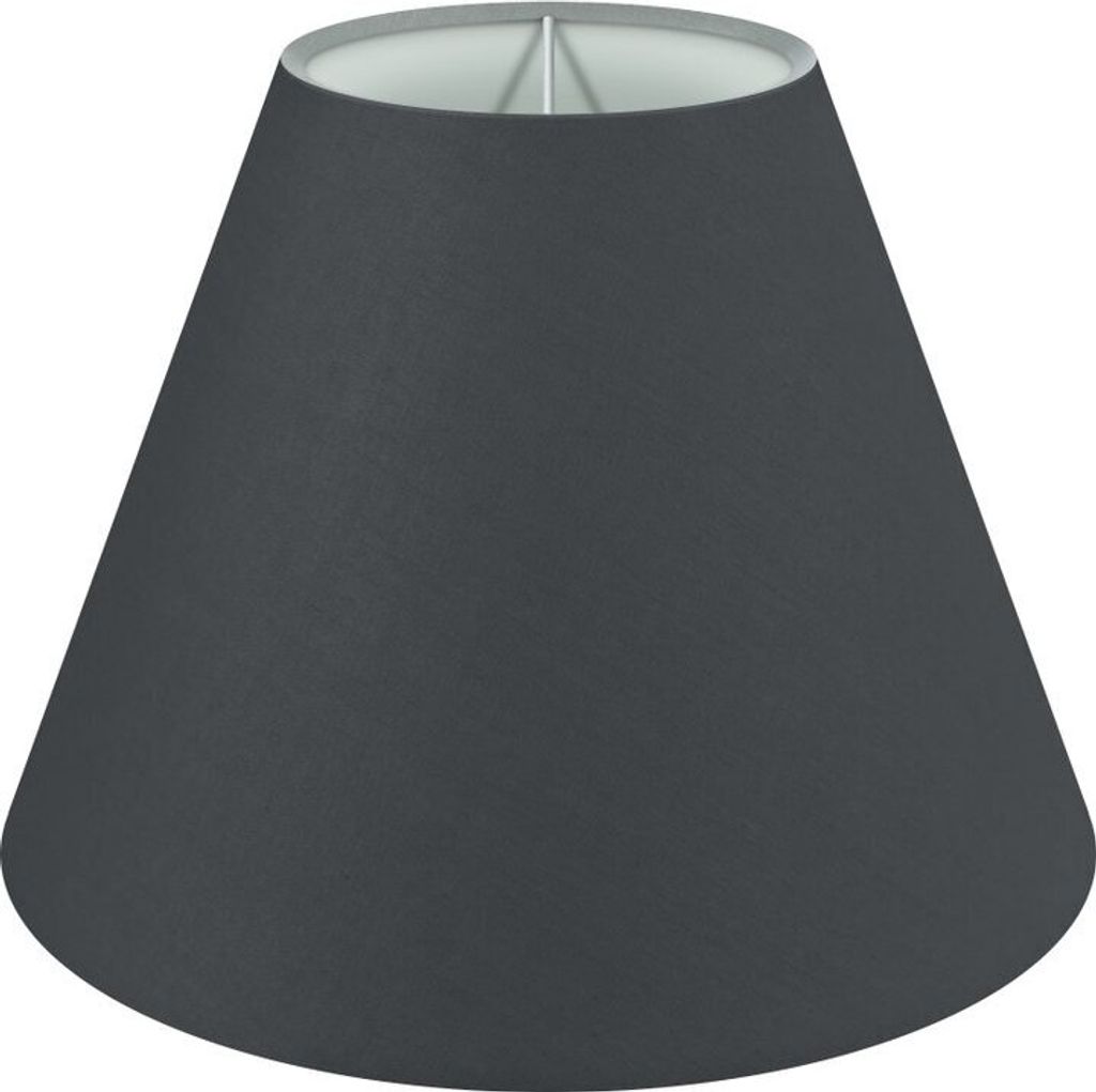 Wogati® Premium Lampenschirm E14/E27 Baumwolle | Schwarz / Produktbild 