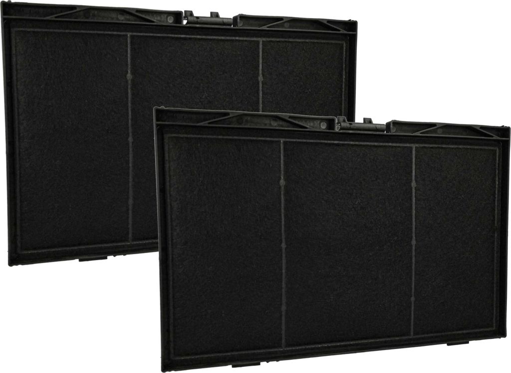 vhbw 2x Aktivkohlefilter kompatibel mit Siemens LI63LA520, LI63LA525, LI63LA526, LI63MA, DFM064W52, LI63MA520C/02, LI64LA520 Dunstabzugshaube
