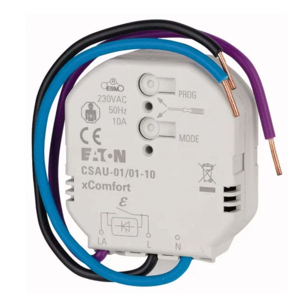 Eaton Xcomfort Switch -Faktor - 10A 230 Vac - Csau -01/01-10 - Weiß