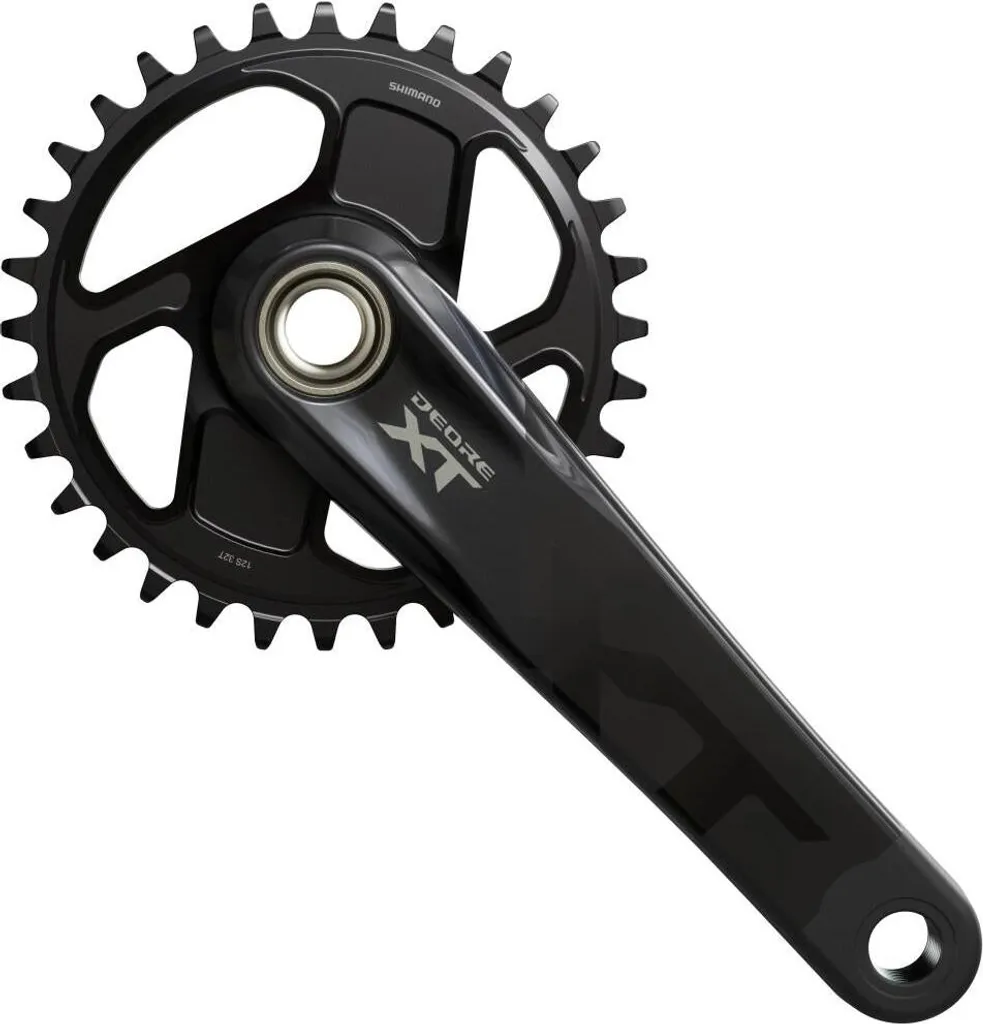 Manivelles Shimano FC-M8200 Deore XT 12s Argent 170mm pour VTT
