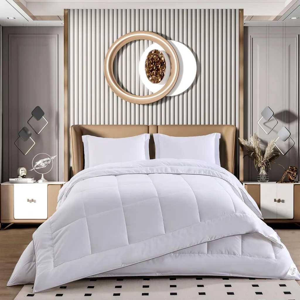 Grande couette respirante 280x240 cm - Couette été hiver hypoallergénique